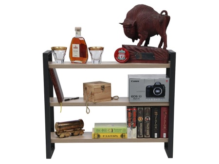 Стеллаж настенный ЛОФТ М 80/3