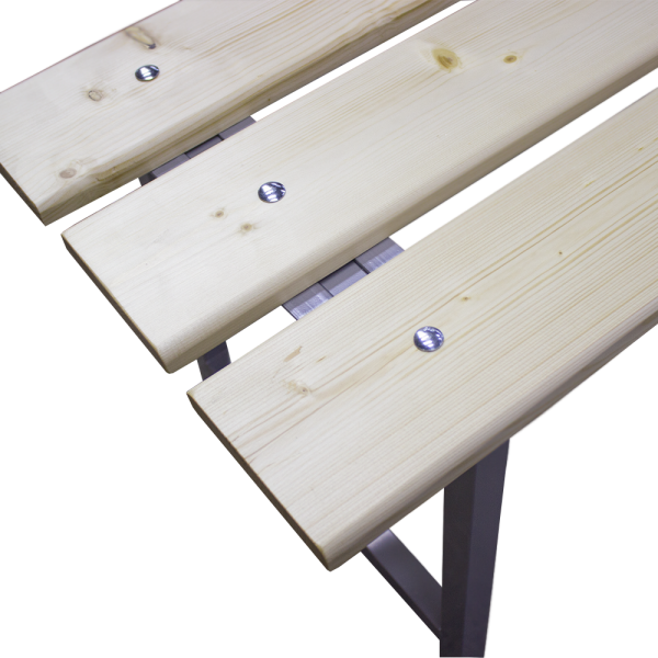 Скамейка с досками 2М