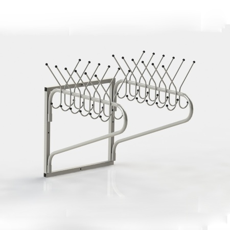 Вешалка настенная поворотная В8-2СТ