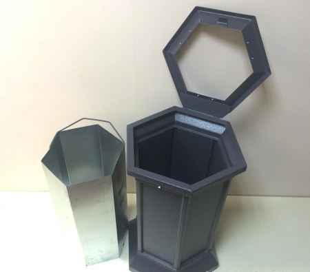 Урна уличная УФ15.МН для мусора Урна уличная УФ15.МН для мусора