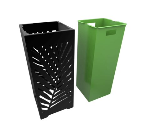 Урна уличная СПУ1 Тропики для мусора