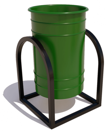 Урна уличная Радуга-30 для мусора