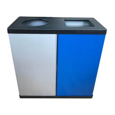 Урна для раздельного сбора мусора "Дубль-1" для мусора