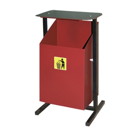 Урна уличная Уралочка-2 (с крышкой) для мусора