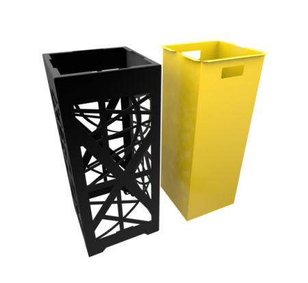 Урна уличная СПУ1 Абстракция для мусора