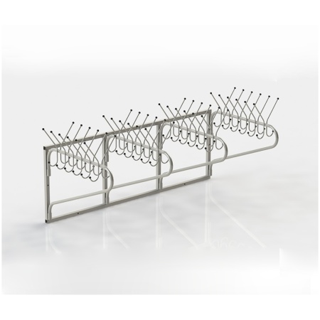 Вешалка настенная поворотная В8-4СТ