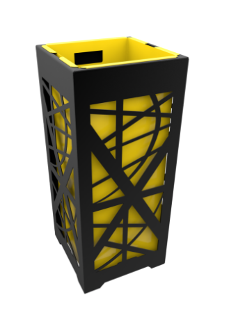 Урна уличная СПУ1 Абстракция для мусора
