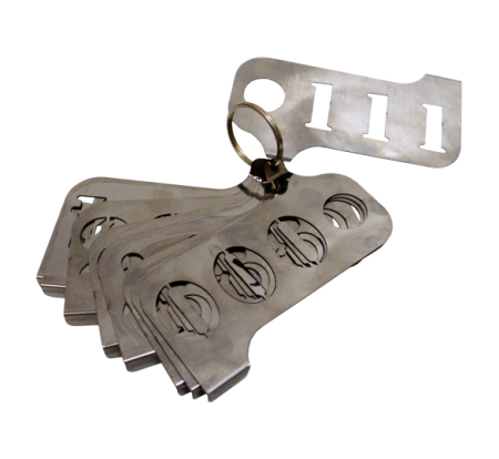 Трафарет для нумерации почтового ящика