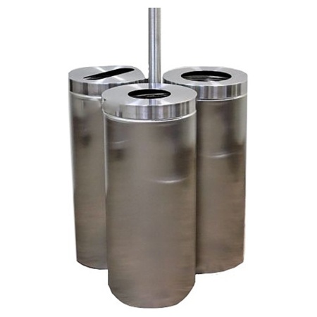 Урна для раздельного сбора мусора Молл для мусора